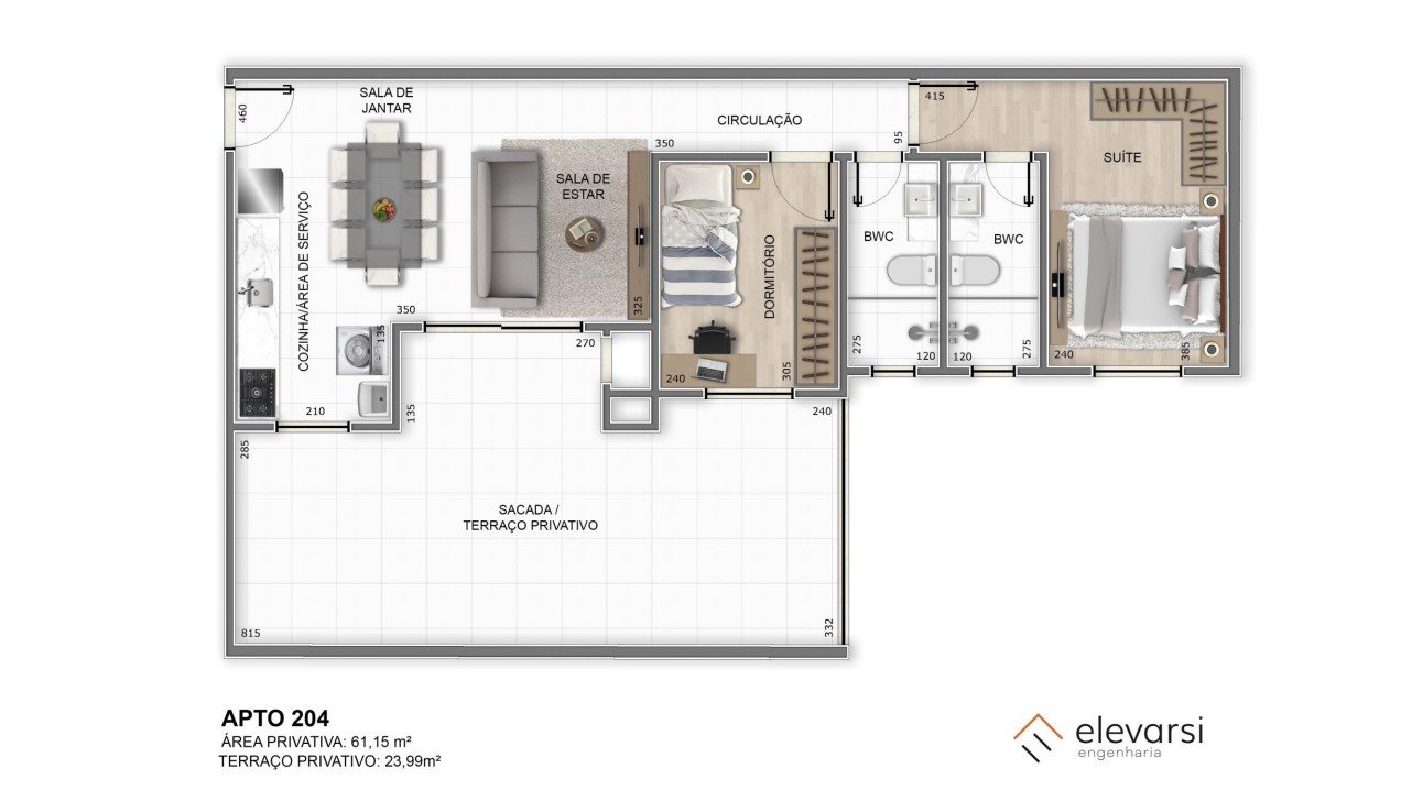 Residencial Patricia Cobertura 157m2 Thumbnail