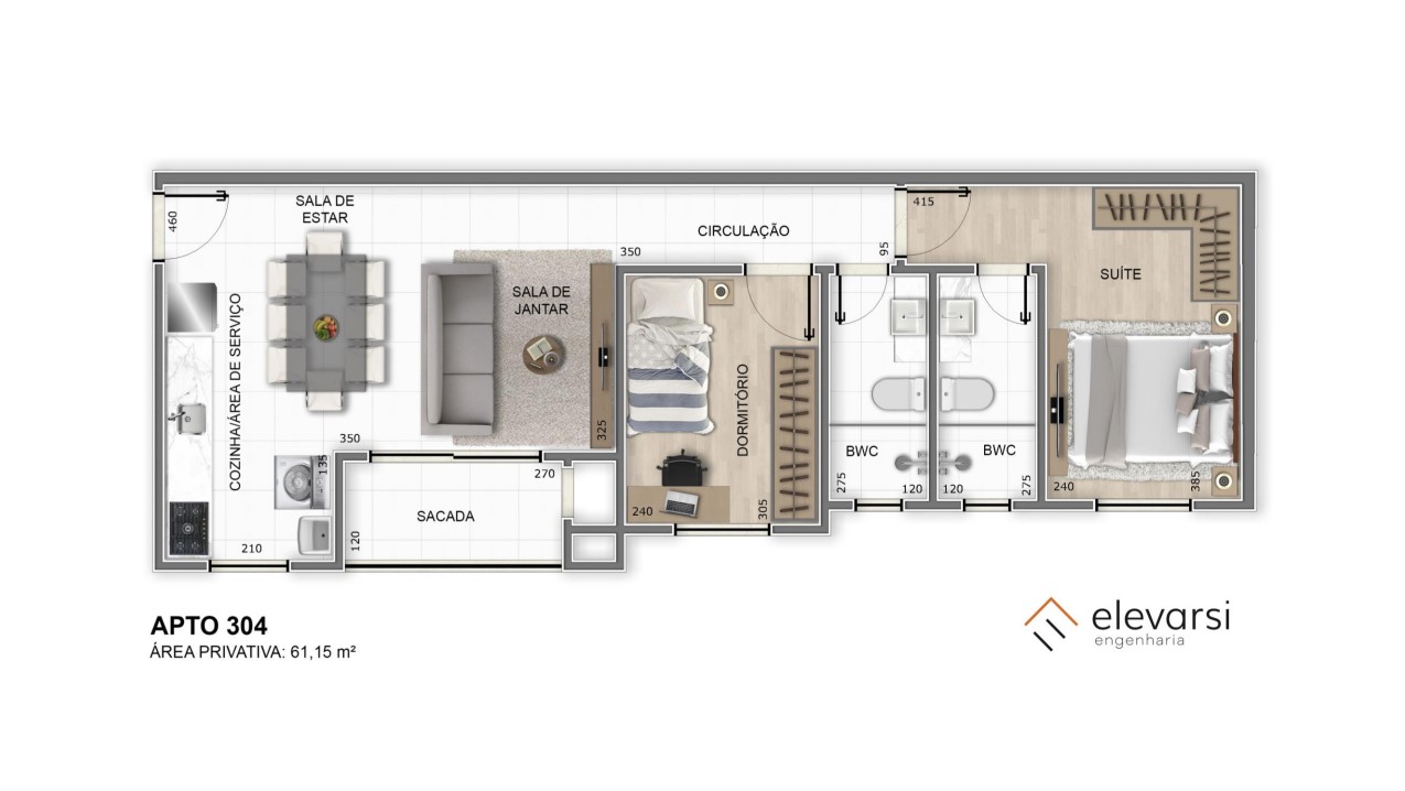 Residencial Patricia Cobertura 157m2 Thumbnail